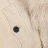 Burberry Trench Coat with Fox Fur Sleeves in Beige - Lyst