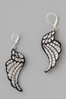 Kenneth Jay Lane Wing Earrings - Lyst