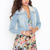 Nasty Gal Wandered Denim Jacket in Blue (denim) - Lyst