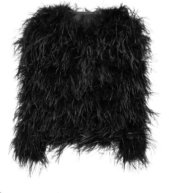 Rare Opulence Feather Jacket - Lyst