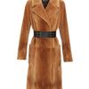 Revillon Mink Fur Overcoat in Beige (camel) - Lyst