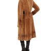 Revillon Mink Fur Overcoat in Beige (camel) - Lyst