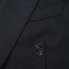 Alexander Mcqueen Doublebreasted Coat in Black for Men - Lyst