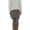 Donna Karan New York Oversized Ribbed Cashmere Cardigan in Gray - Lyst