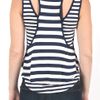 Elizabeth And James Nima Striped Tank in Blue (navy/ ivory) - Lyst