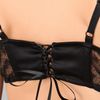 Kiki De Montparnasse Muse Corselette Bra in Gray (black) - Lyst