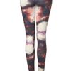 Topshop Space Print Legging in Purple (brown) - Lyst