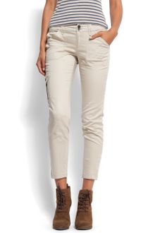 Mango Straight-Leg Cargo Trousers - Lyst