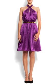 Mango Halter Dress - Lyst