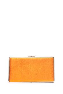 Mango Hard Clutch - Lyst