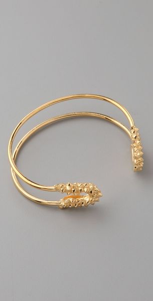 Tom Binns Punk Pave Safety Pin Cuff - Lyst