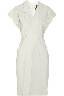 Zero + Maria Cornejo Scissors Stretch-Twill Dress - Lyst