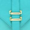 Asos Collection Asos Slot Through Portfolio Clutch in Blue (turquoise) - Lyst