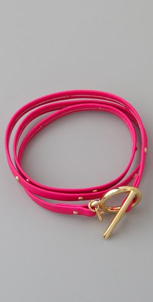  Graham Leather Studded Wrap 