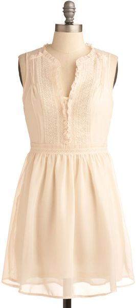 ModCloth Autumn Butternut Dress - Lyst