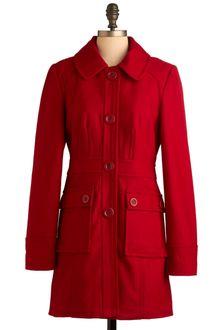 ModCloth Junior Copy Writer Coat - Lyst