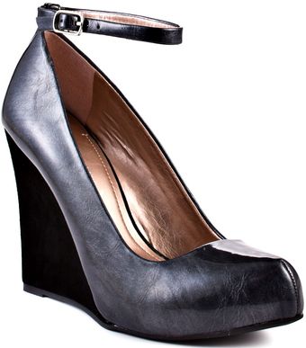 BCBGMAXAZRIA  Antracite Black Suede - Lyst