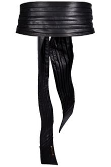 Burberry Prorsum Pleated Belt - Lyst