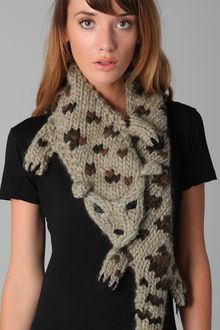 Eugenia Kim Kitty Leopard Scarf - Lyst