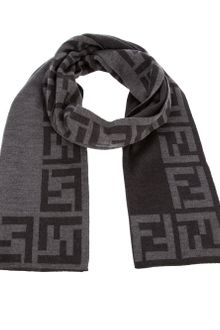 Fendi Logo Scarf - Lyst