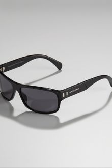 Giorgio Armani Square Plastic Polarized Sunglasses - Lyst