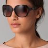 Gucci Oversized Sunglasses in Black - Lyst