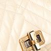 Lanvin Quilted Clutch in Beige - Lyst