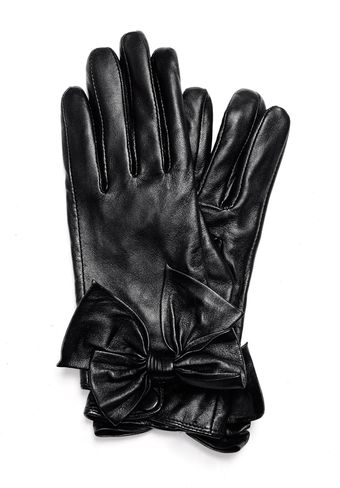 Mango Bow Gloves - Lyst