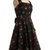 Modcloth Sweet Temptation Dress in Strawberries in Black - Lyst