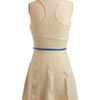Modcloth Getaway For The Day Dress in White (blue) - Lyst