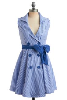 ModCloth Dandy Striper Dress - Lyst