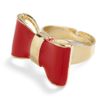 Modcloth Highs and Bows Ring in Red (ruby) - Lyst