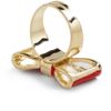 Modcloth Highs and Bows Ring in Red (ruby) - Lyst