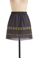 ModCloth Southwest Souvenir Skirt
