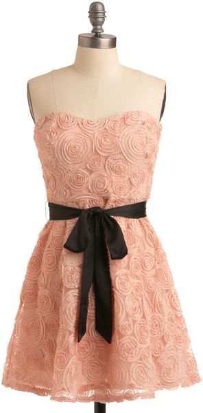 Modcloth Sip and Swirl Dress in Pink (wine) - Lyst