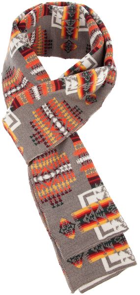 Pendleton Patterned Scarf - Lyst