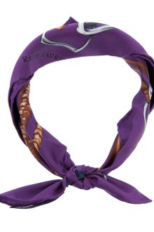 Ralph Lauren Blue Label Silk Scarf - Lyst
