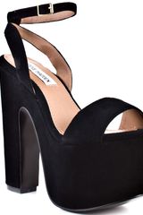 Steve Madden Shazzam - Black Suede