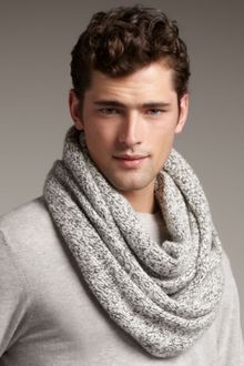 Theory Wool Scarf - Lyst