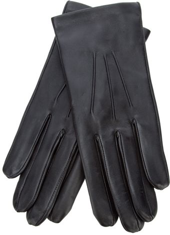 Dents Leather Gloves with Silk Lining - Lyst