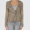 Pf Paola Frani Blouse in Green (khaki) - Lyst