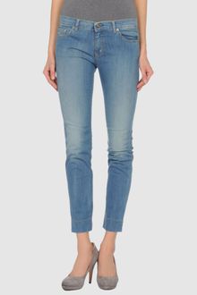 See By Chloé Denim Trousers - Lyst