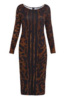 Alexander McQueen Ocelot-print Dress - Lyst
