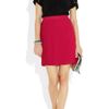 Alice + Olivia Caitlin Pleated Silkchiffon Mini Skirt in Purple (fuchsia) - Lyst