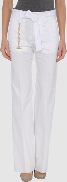 Dsquared2 Casual Trouser in White - Lyst