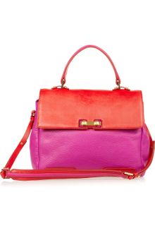 Marc By Marc Jacobs Bobs Memphis Two-Tone Leather Tote - Lyst
