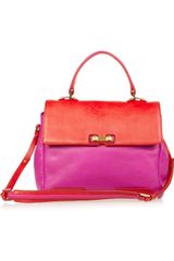 Marc By Marc Jacobs Bobs Memphis Two-Tone Leather Tote