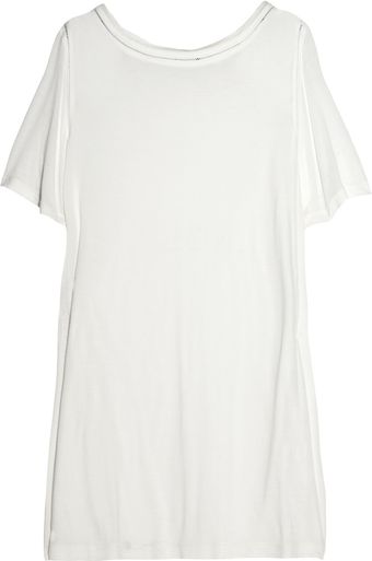 Theory Kersi Brushed-Jersey T-shirt - Lyst