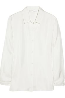 Carven Silk Shirt - Lyst