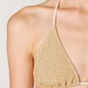 Free People Shimmer String Bikini in Gold (gold shimmer) - Lyst